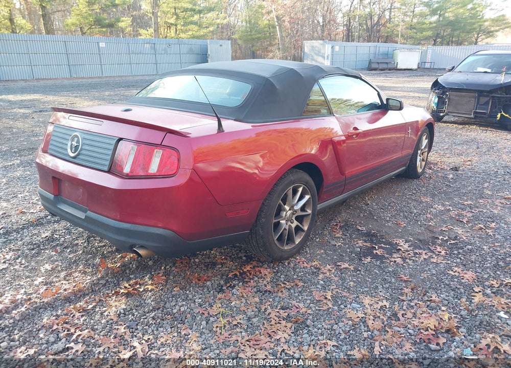 2010 FORD MUSTANG V6/V6 PREMIUM VIN: 1ZVBP8EN4A5121316