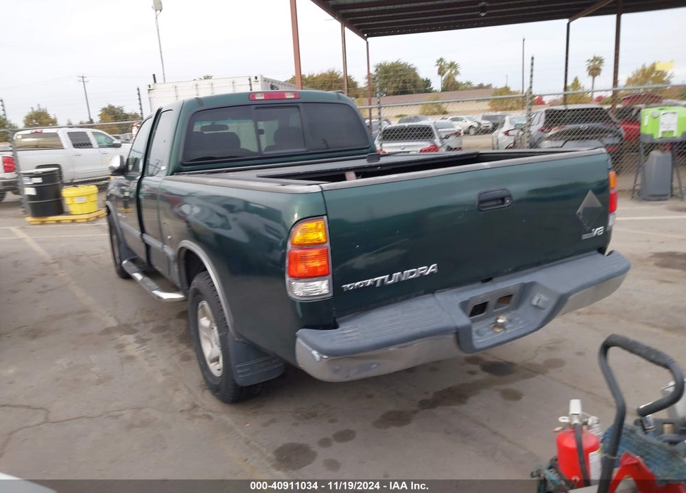 2001 TOYOTA TUNDRA SR5 V8 VIN: 5TBRT34141S182134