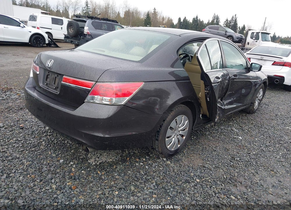2012 HONDA ACCORD 2.4 LX VIN: 1HGCP2F37CA131271