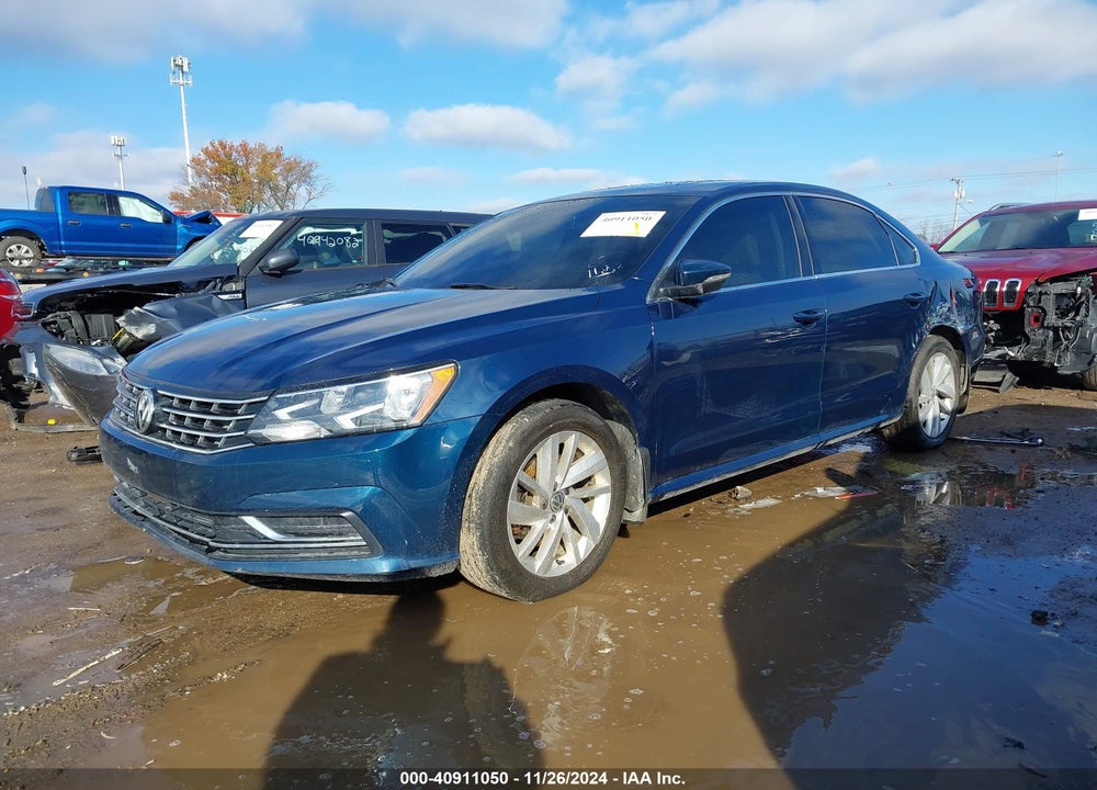2018 VOLKSWAGEN PASSAT 2.0T SE VIN: 1VWBA7A3XJC011284