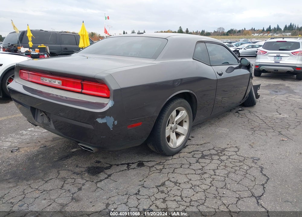 2013 DODGE CHALLENGER SXT VIN: 2C3CDYAG0DH549506