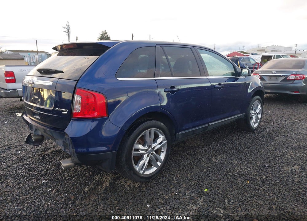 2011 FORD EDGE LIMITED VIN: 2FMDK4KC6BBB15158