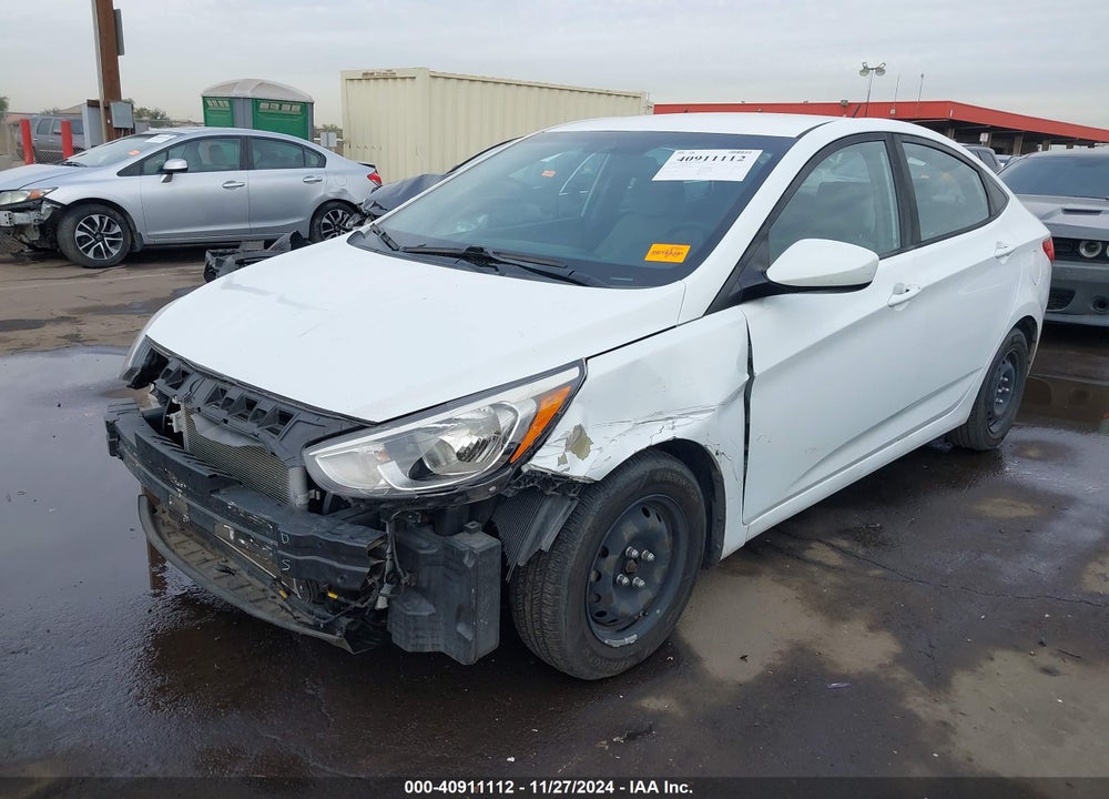 2017 HYUNDAI ACCENT SE VIN: KMHCT4AE8HU313657