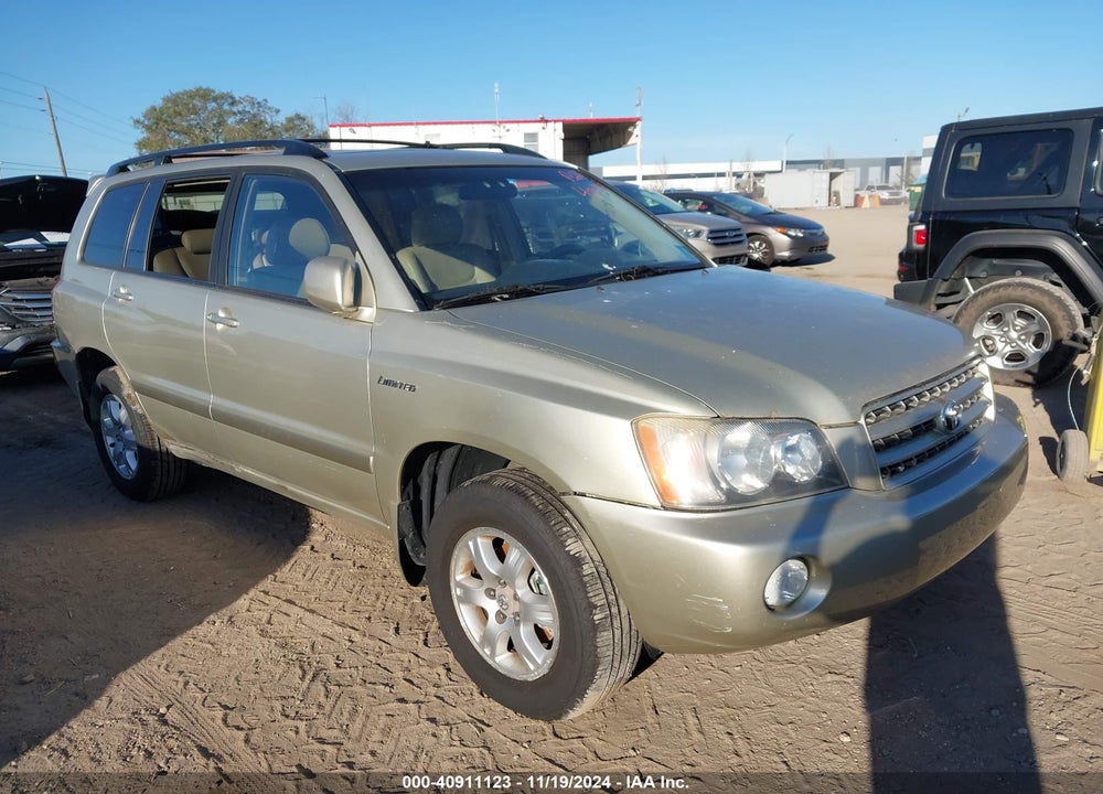2003 TOYOTA HIGHLANDER LIMITED V6 VIN: JTEHF21A930146188