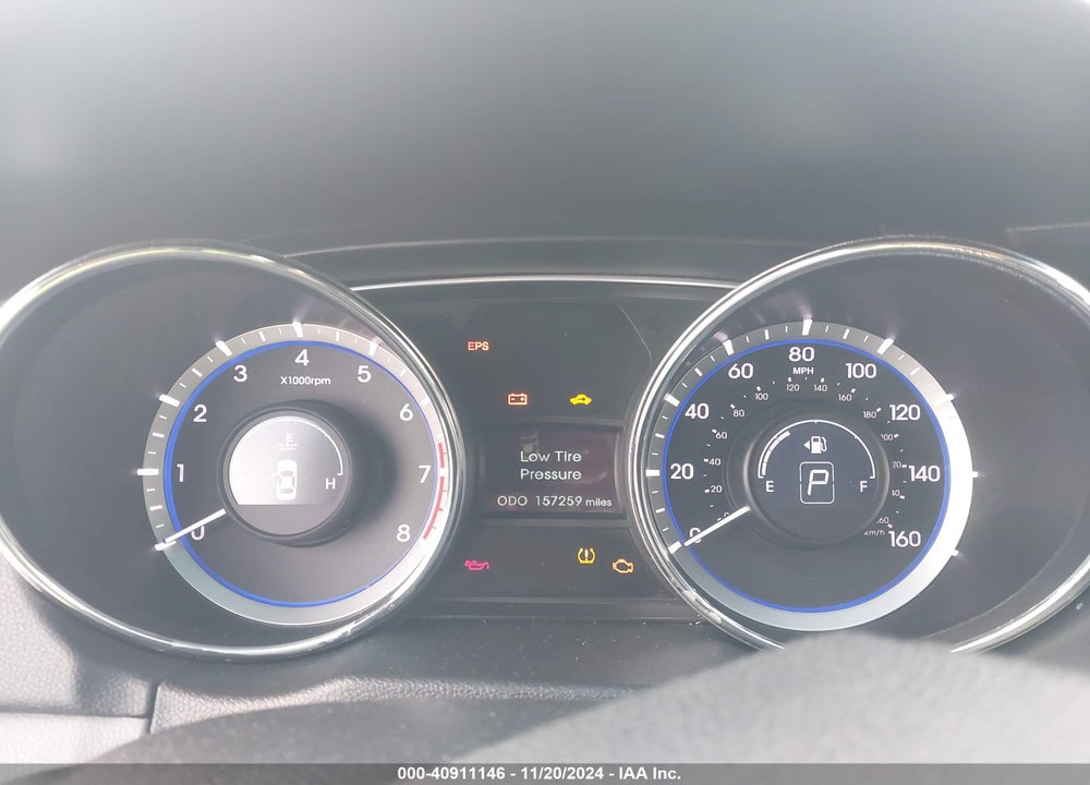 2011 HYUNDAI SONATA LIMITED VIN: 5NPEC4AC6BH001740
