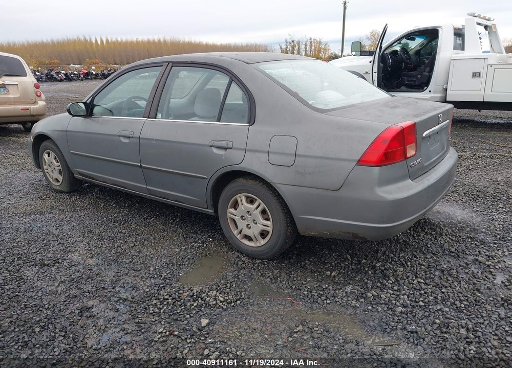 2002 HONDA CIVIC LX VIN: 2HGES16512H612460
