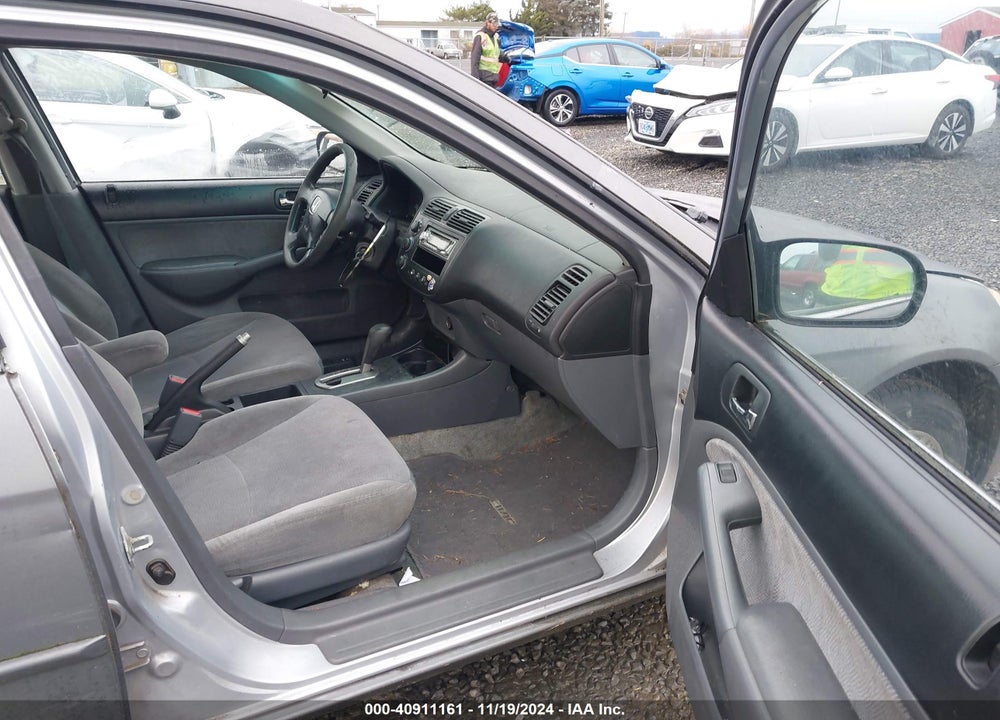 2002 HONDA CIVIC LX VIN: 2HGES16512H612460