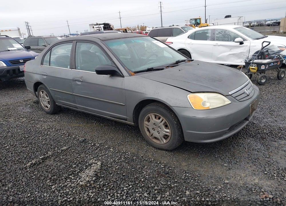 2002 HONDA CIVIC LX VIN: 2HGES16512H612460