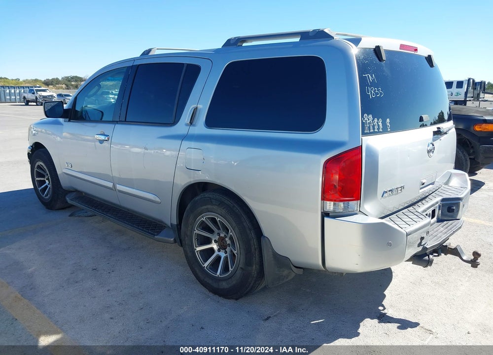 2005 NISSAN ARMADA LE VIN: 5N1AA08A55N734833