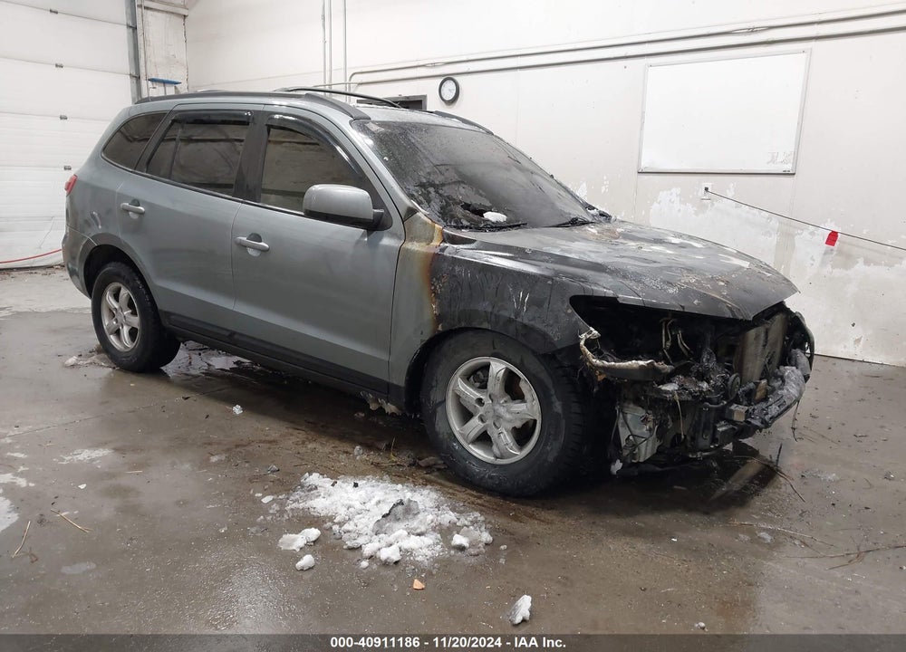 2008 HYUNDAI SANTA FE GLS VIN: 5NMSG73DX8H162791