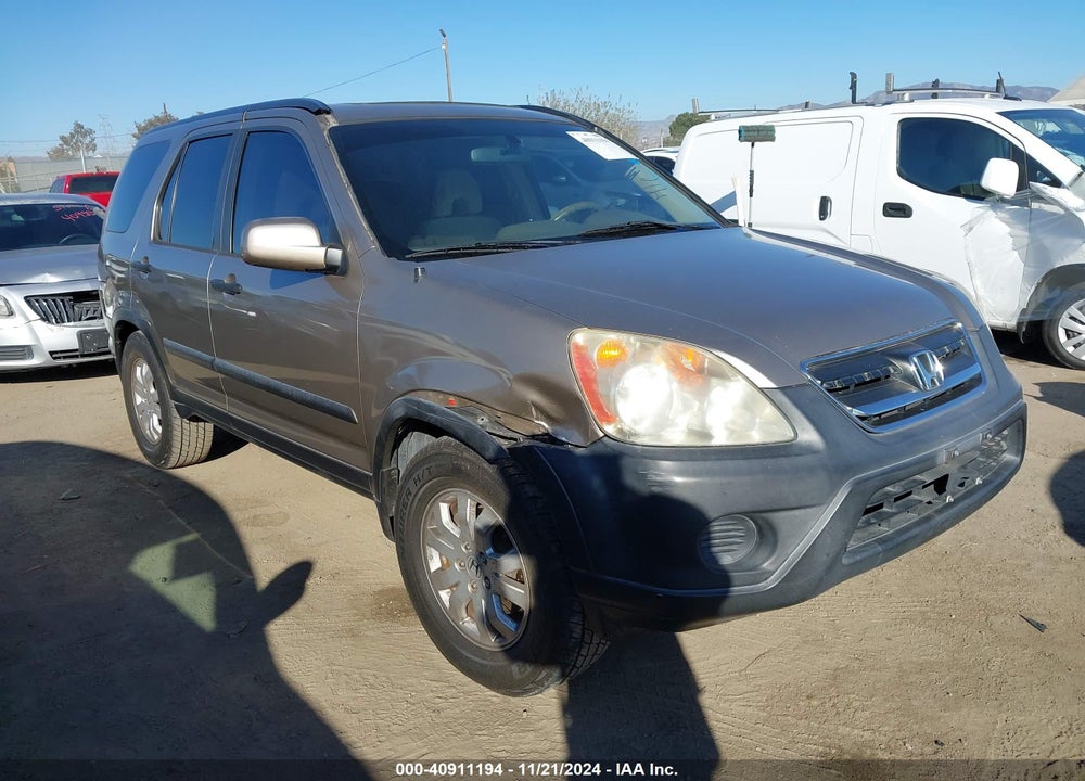2005 HONDA CR-V EX VIN: SHSRD78825U342369