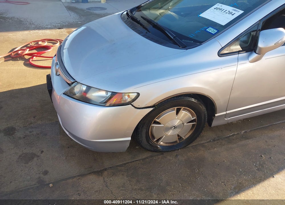 2006 HONDA CIVIC HYBRID VIN: JHMFA36296S002343