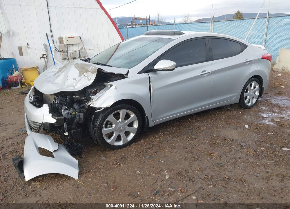2013 HYUNDAI ELANTRA LIMITED VIN: KMHDH4AE6DU823540