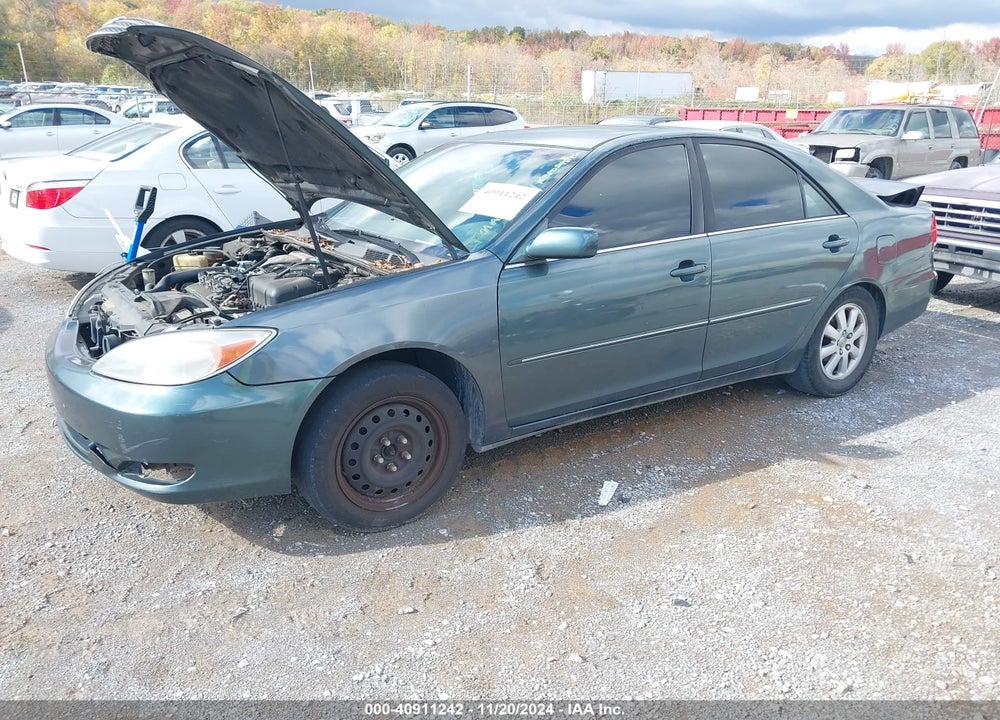 2002 TOYOTA CAMRY XLE V6 VIN: JTDBF32KX20039270