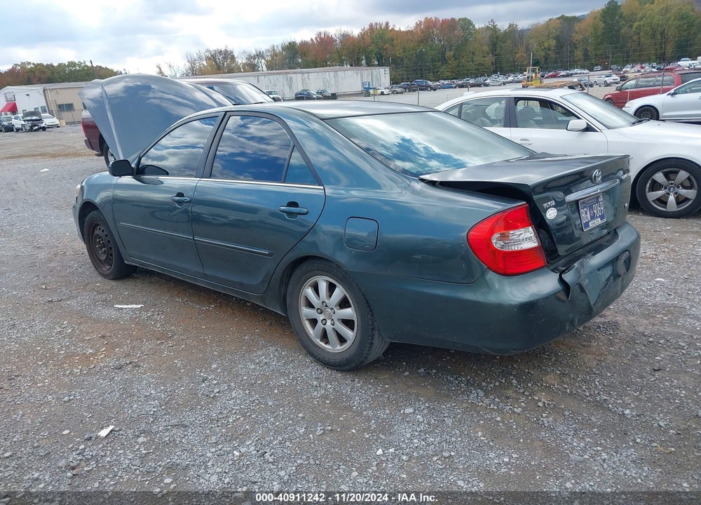 2002 TOYOTA CAMRY XLE V6 VIN: JTDBF32KX20039270