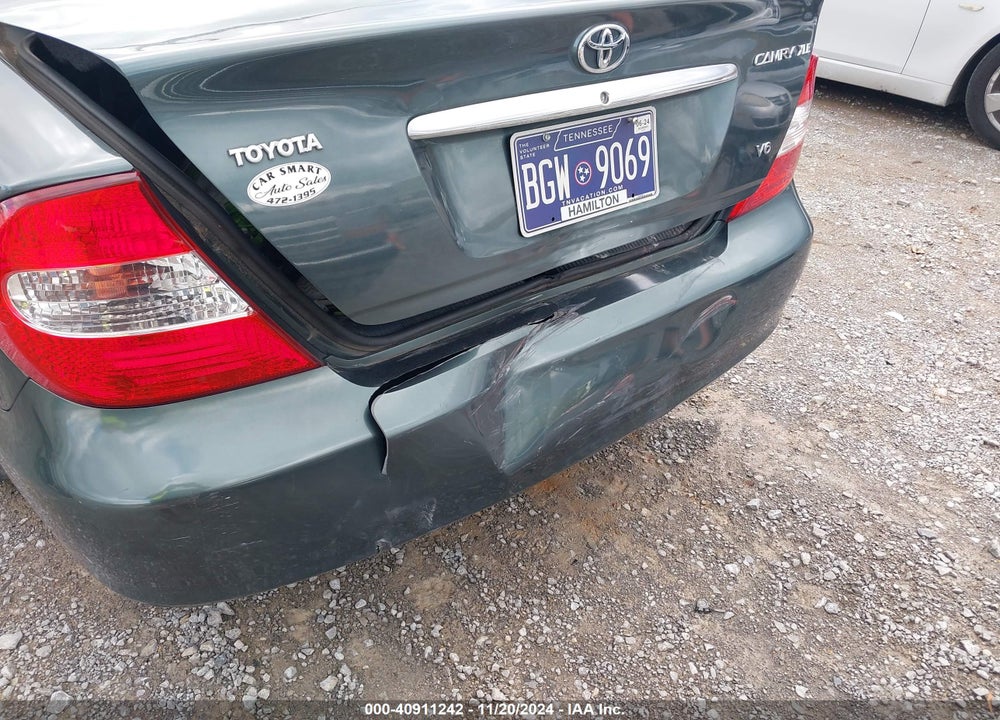 2002 TOYOTA CAMRY XLE V6 VIN: JTDBF32KX20039270