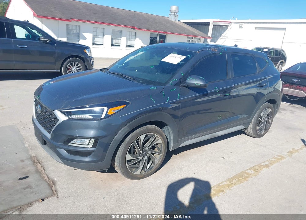 2021 HYUNDAI TUCSON SPORT VIN: KM8J33AL9MU362201
