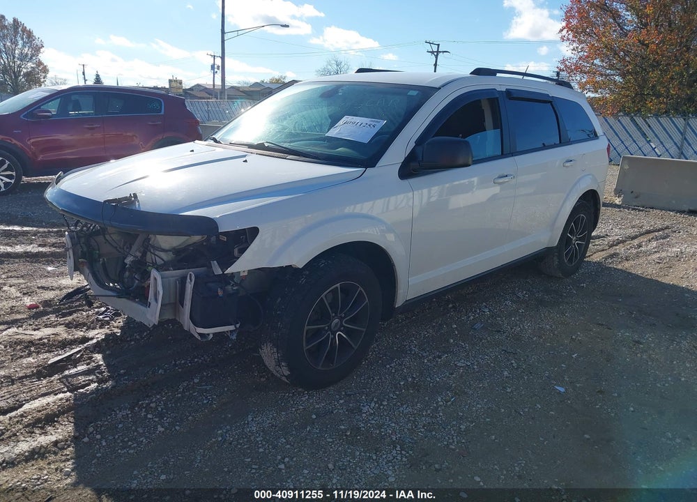 2018 DODGE JOURNEY SE VIN: 3C4PDCAB8JT383565
