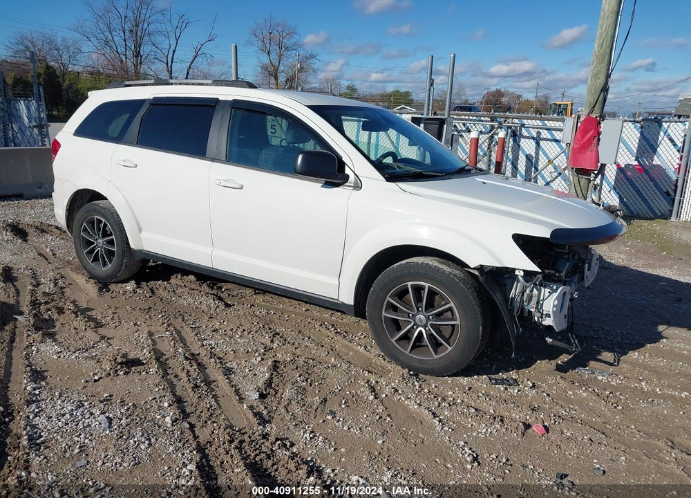 2018 DODGE JOURNEY SE VIN: 3C4PDCAB8JT383565