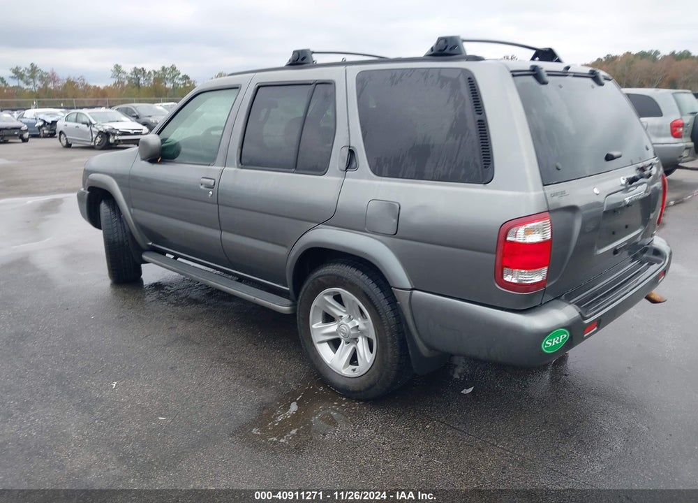 2004 NISSAN PATHFINDER LE PLATINUM VIN: JN8DR09Y84W910454