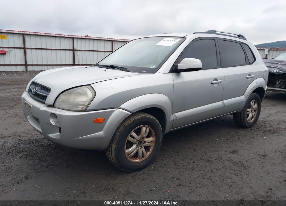 2007 HYUNDAI TUCSON LIMITED/SE VIN: KM8JN12D77U487496