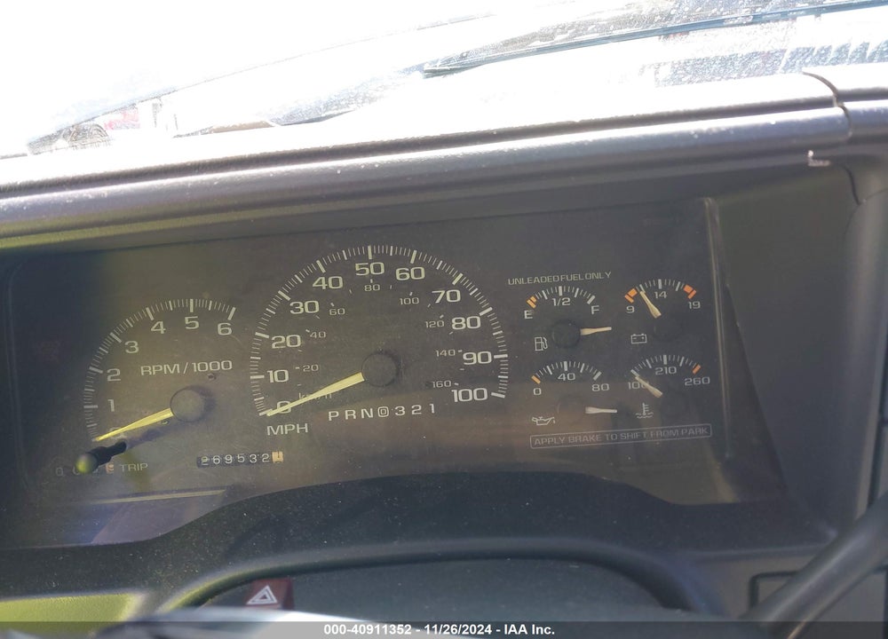 1998 CHEVROLET K3500 VIN: 1GCHK33R7WF035939