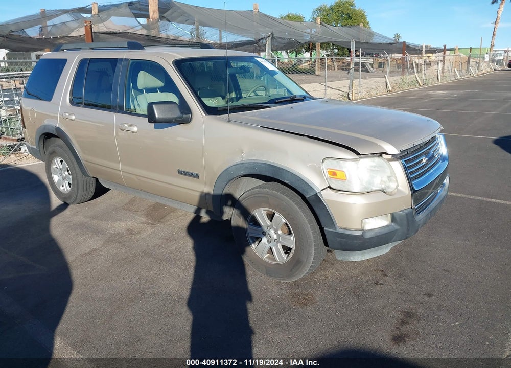 2007 FORD EXPLORER XLT VIN: 1FMEU63E57UB80255