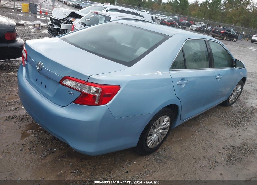 2012 TOYOTA CAMRY LE VIN: 4T1BF1FK2CU531909