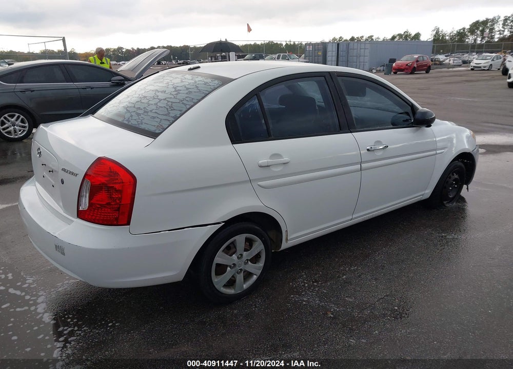 2010 HYUNDAI ACCENT GLS VIN: KMHCN4AC8AU417256