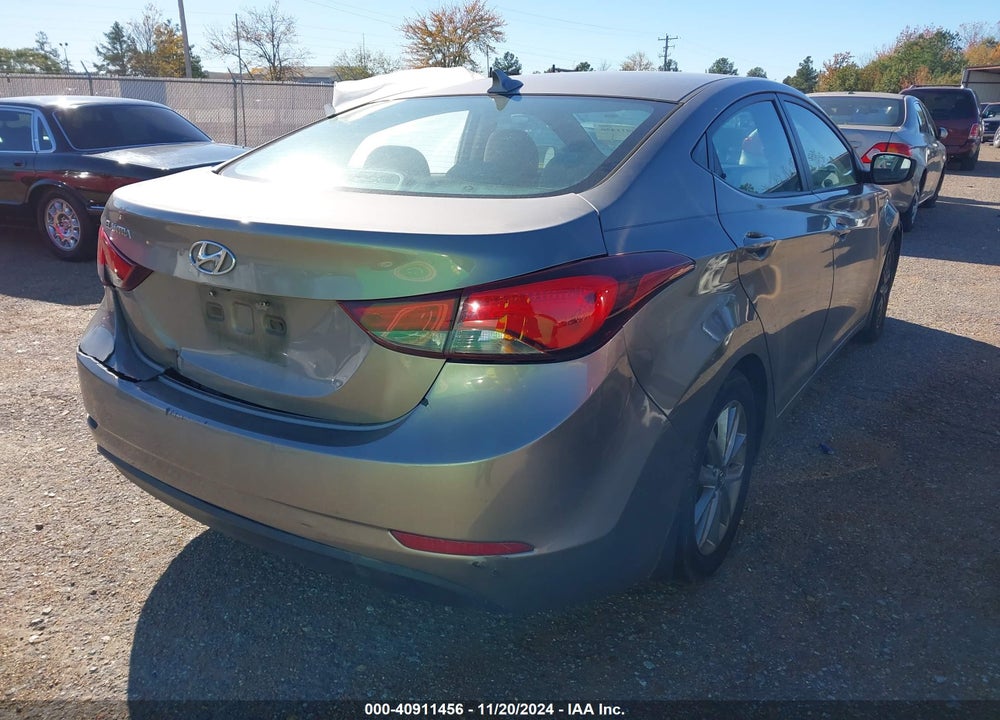 2014 HYUNDAI ELANTRA SE VIN: 5NPDH4AE6EH468482