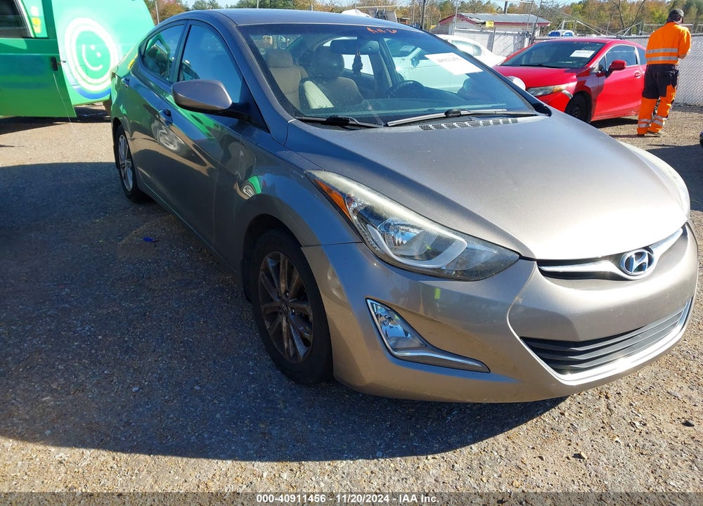 2014 HYUNDAI ELANTRA SE VIN: 5NPDH4AE6EH468482