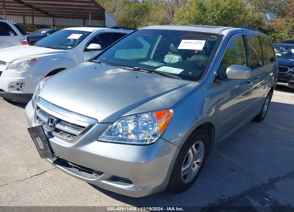 2007 HONDA ODYSSEY EX-L VIN: 5FNRL38777B008304