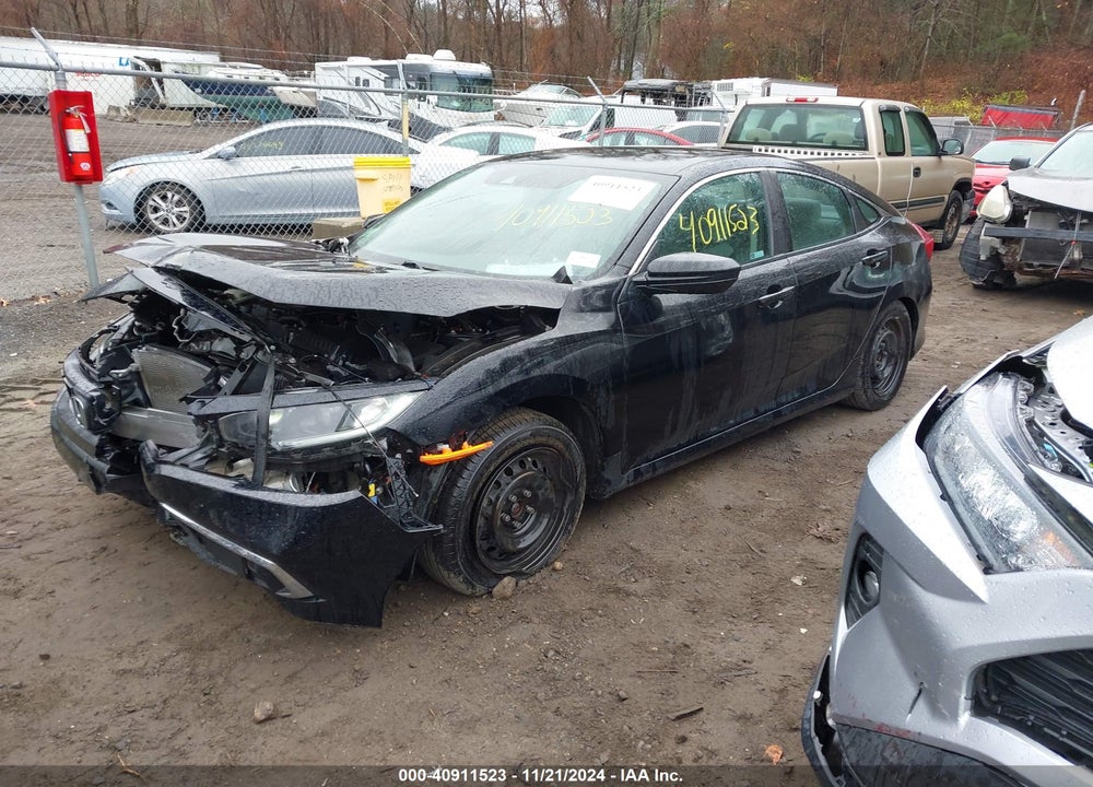 2019 HONDA CIVIC VIN: 2HGFC2F62KH545822