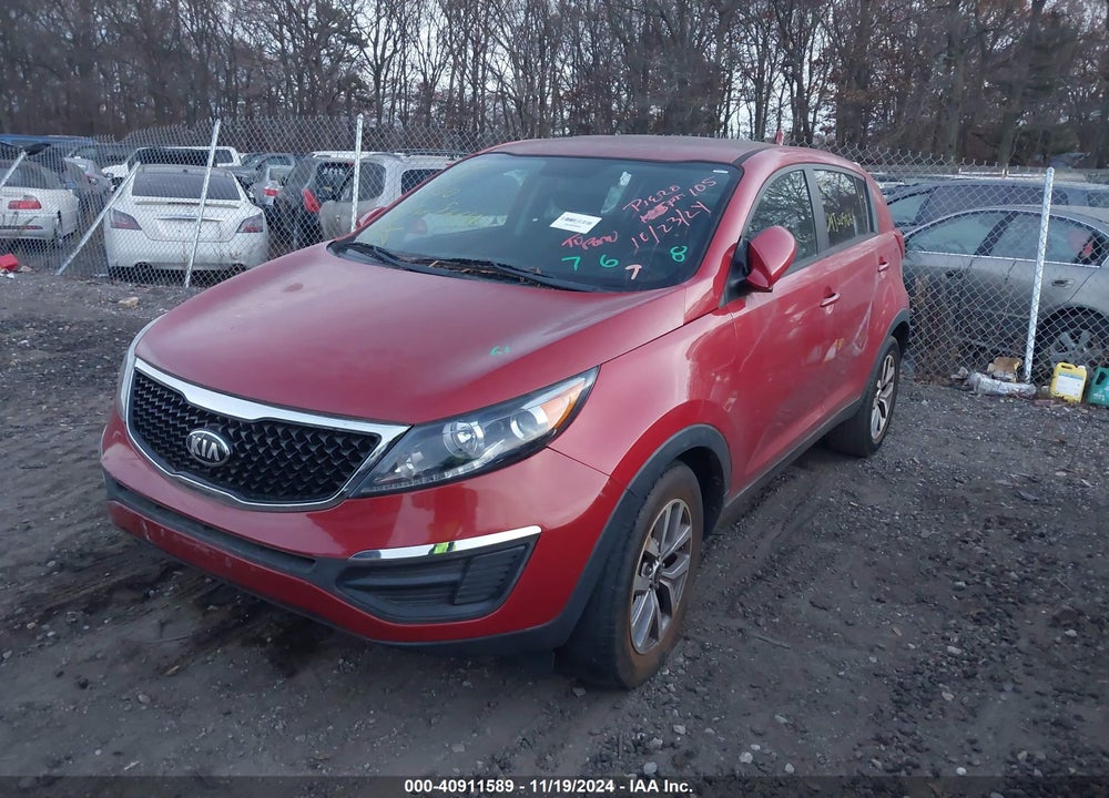 2014 KIA SPORTAGE LX VIN: KNDPB3AC2E7607616