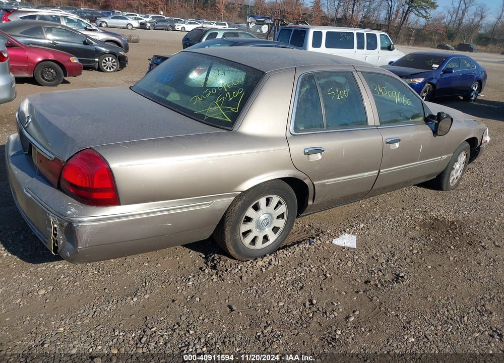 2003 MERCURY GRAND MARQUIS LS VIN: 2MEFM75W03X669233
