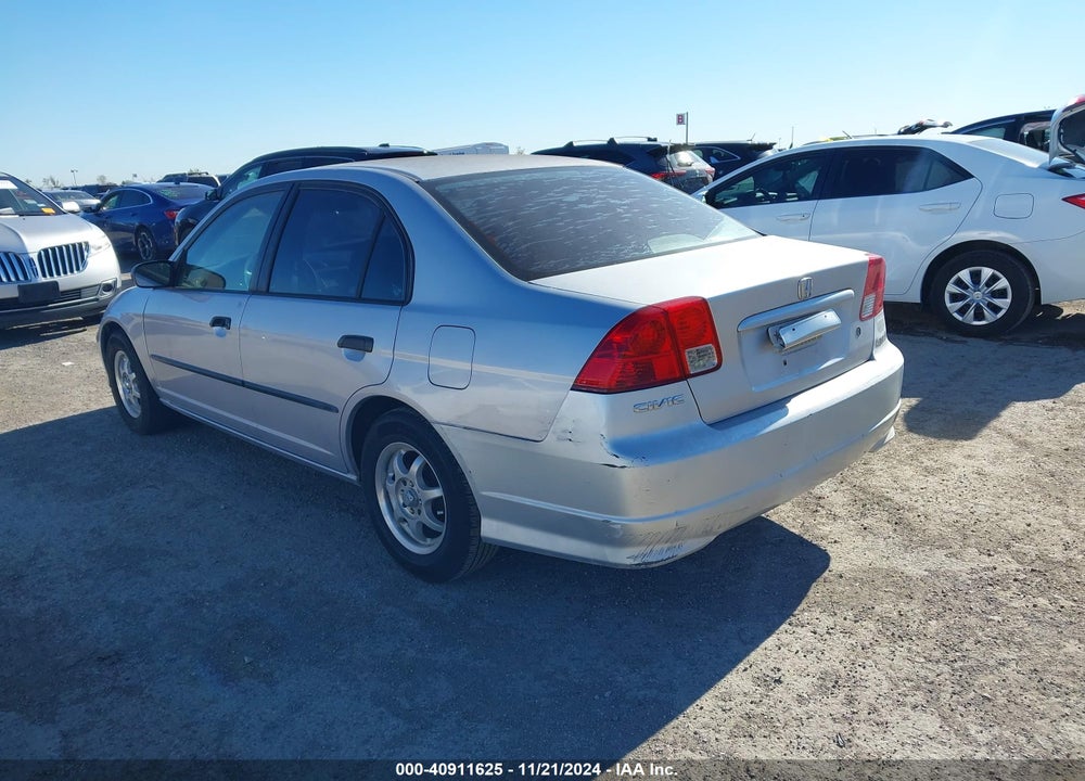 2004 HONDA CIVIC DX VP VIN: 1HGES16394L004478
