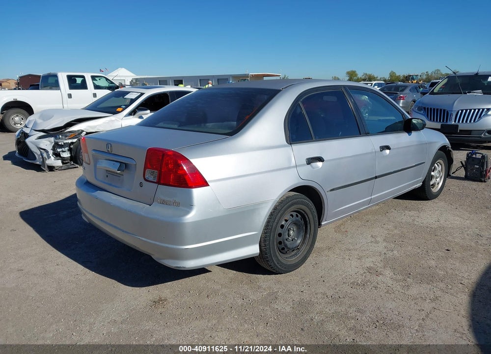 2004 HONDA CIVIC DX VP VIN: 1HGES16394L004478