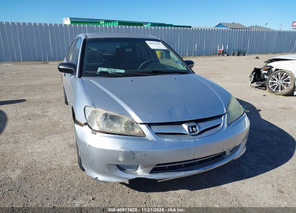 2004 HONDA CIVIC DX VP VIN: 1HGES16394L004478