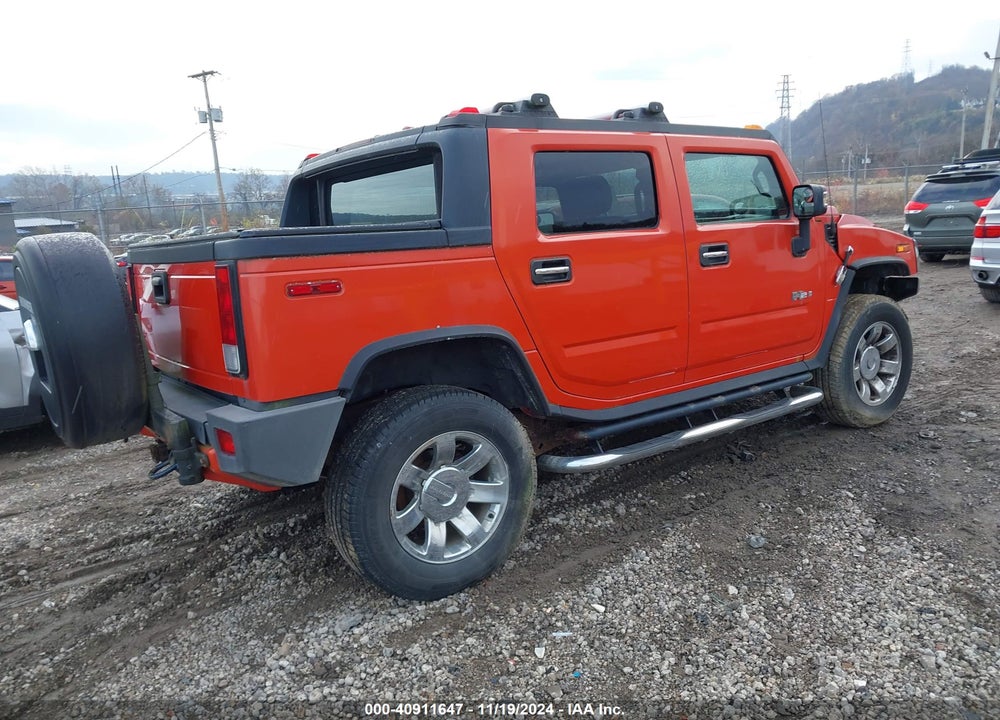 2008 HUMMER H2 SUT VIN: 5GRGN22848H105182