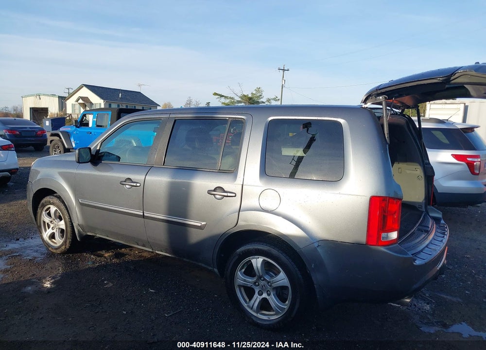 2013 HONDA PILOT EX-L VIN: 5FNYF4H67DB029374