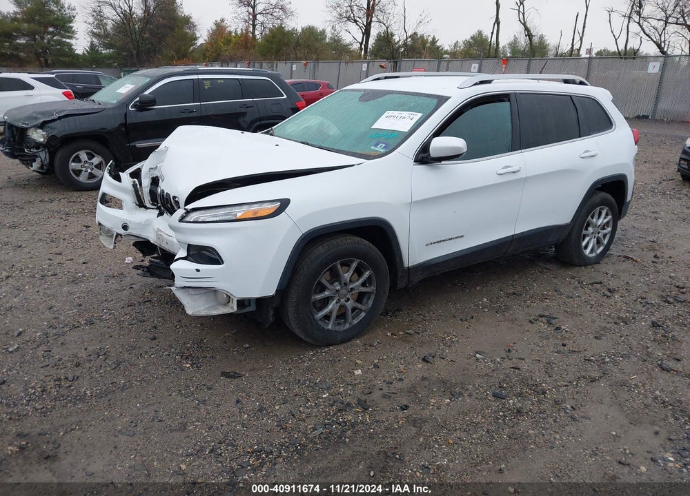 2015 JEEP CHEROKEE LATITUDE VIN: 1C4PJMCB4FW625734
