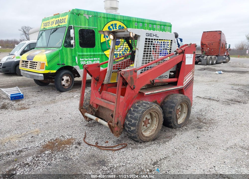 1987 GEHL SL4610 SKID STEER VIN: 5496