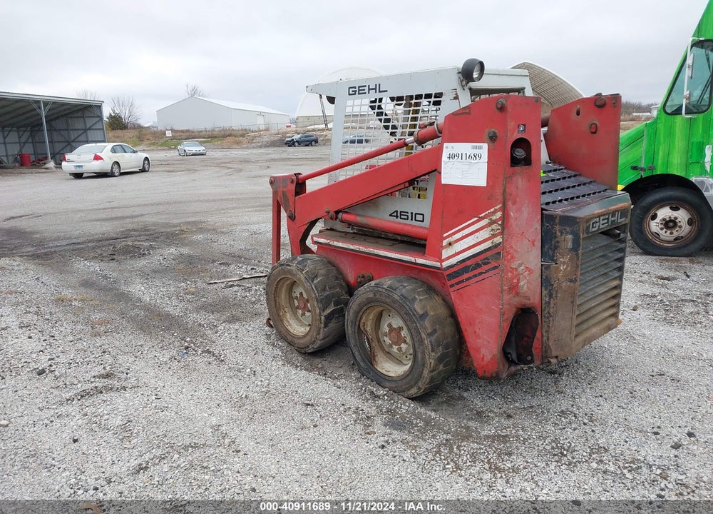 1987 GEHL SL4610 SKID STEER VIN: 5496