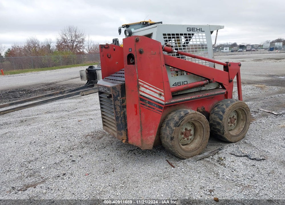 1987 GEHL SL4610 SKID STEER VIN: 5496