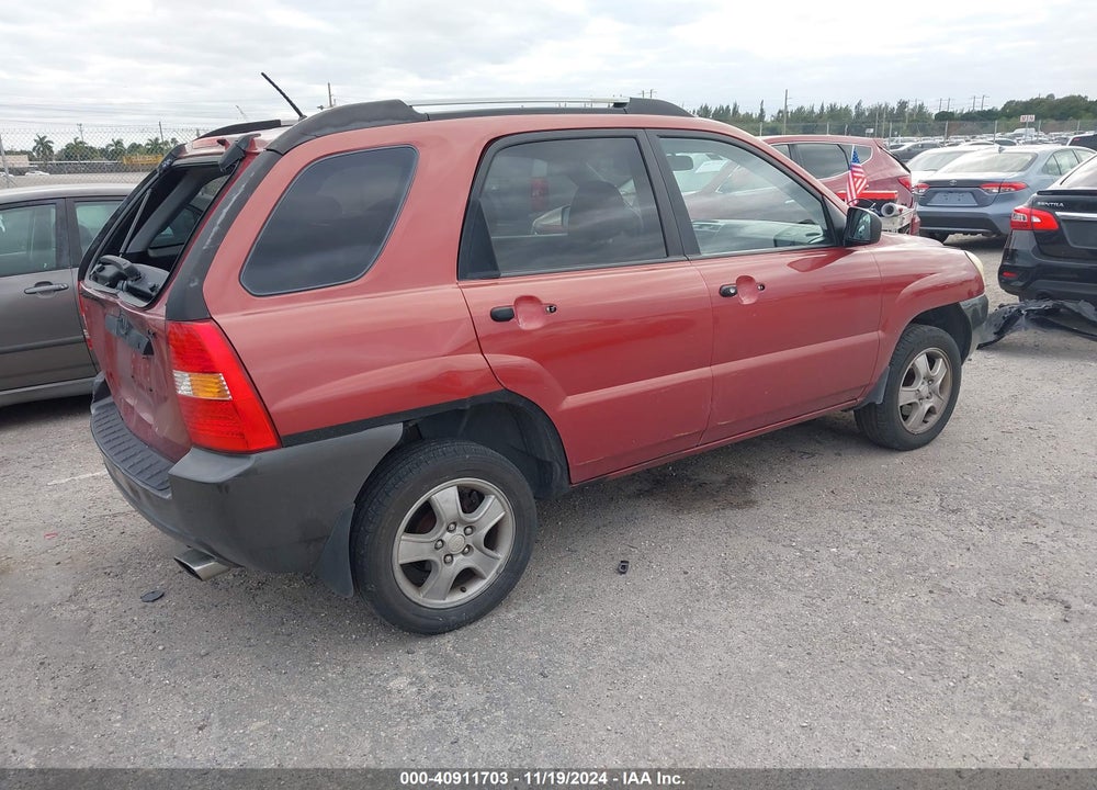 2006 KIA SPORTAGE LX VIN: KNDJF724267160005
