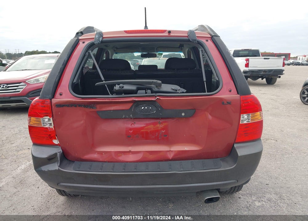 2006 KIA SPORTAGE LX VIN: KNDJF724267160005