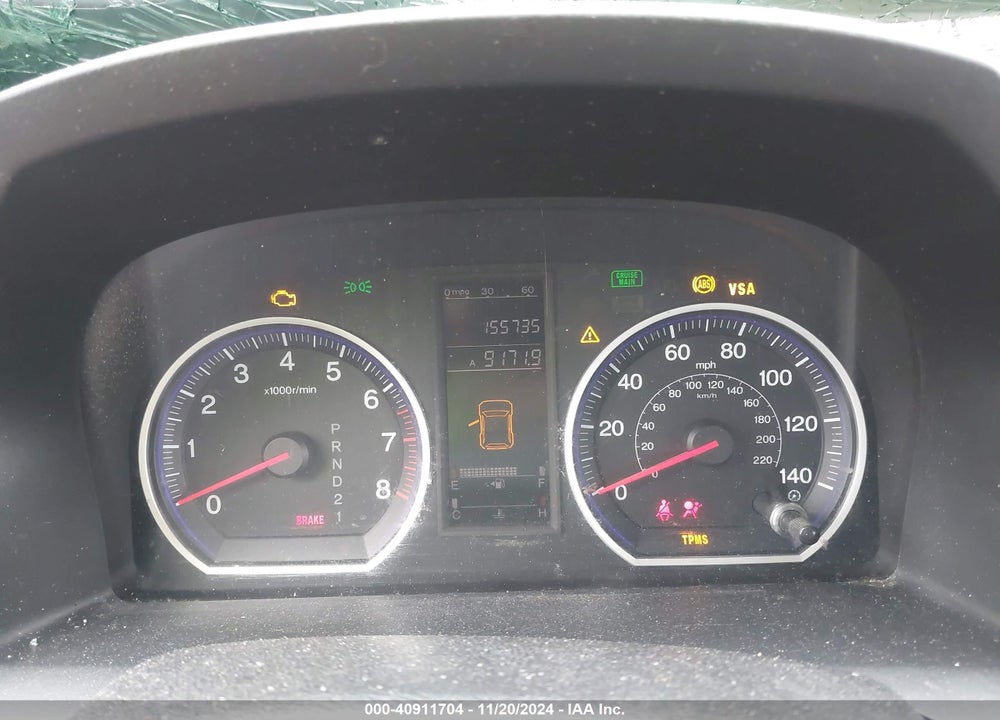 2009 HONDA CR-V LX VIN: 5J6RE48339L027455