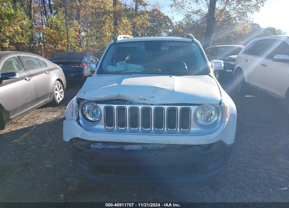 2015 JEEP RENEGADE LIMITED VIN: ZACCJADT6FPB94329