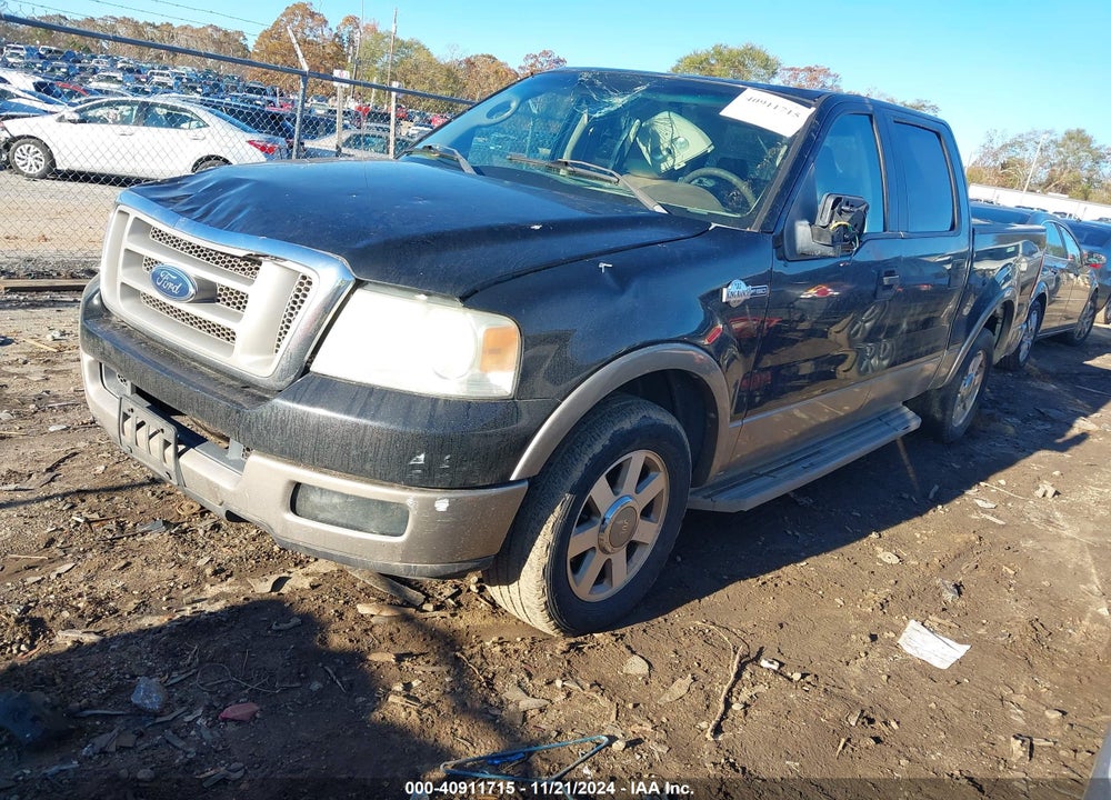 2005 FORD F-150 LARIAT/XLT VIN: 1FTPW12505KD45813