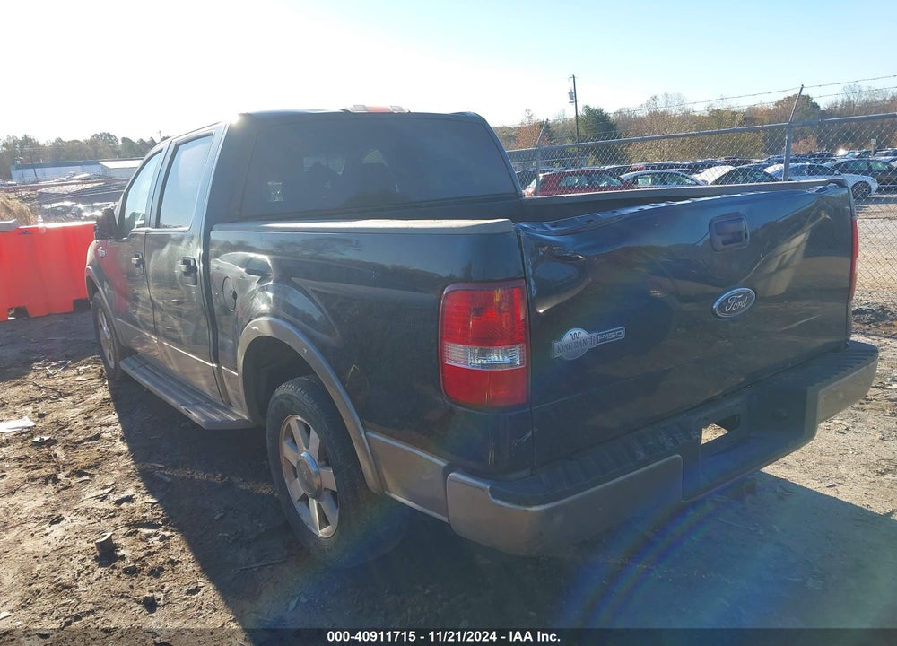 2005 FORD F-150 LARIAT/XLT VIN: 1FTPW12505KD45813